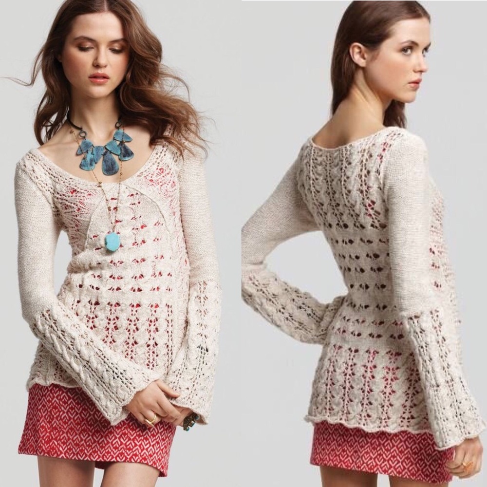 Free People Clockwork Yarn Pullover
